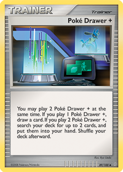 Poké Drawer + z edície Stormfront, karta č.89