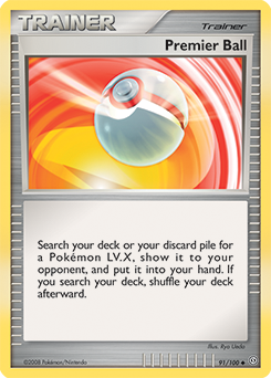 Premier Ball z edície Stormfront, karta č.91