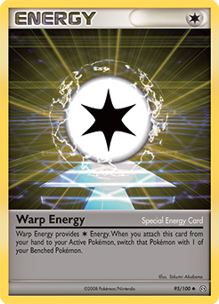 Warp Energy z edície Stormfront, karta č.95