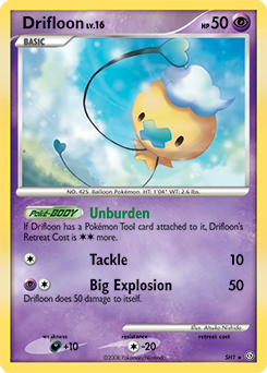 Drifloon z edície Stormfront, karta č.SH1