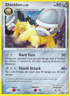 Shieldon z edície DP Black Star Promos, karta č.DP08