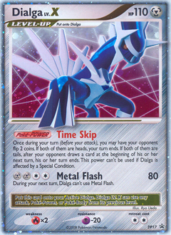 Dialga LV.X z edície DP Black Star Promos, karta č.DP17