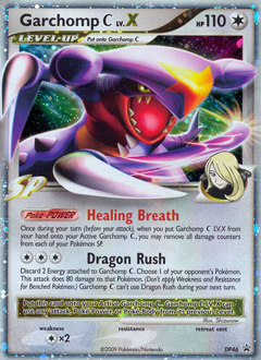 Garchomp C LV.X z edície DP Black Star Promos, karta č.DP46