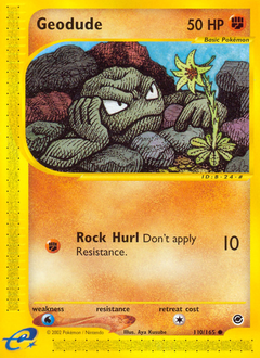 Geodude z edície Expedition Base Set, karta č.110