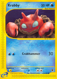 Krabby z edície Expedition Base Set, karta č.115