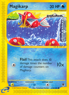 Magikarp z edície Expedition Base Set, karta č.118