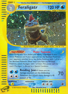 Feraligatr z edície Expedition Base Set, karta č.12