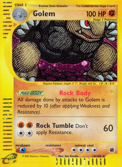 Golem z edície Expedition Base Set, karta č.14