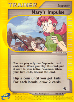 Mary's Impulse z edície Expedition Base Set, karta č.142