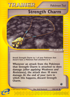 Strength Charm z edície Expedition Base Set, karta č.150