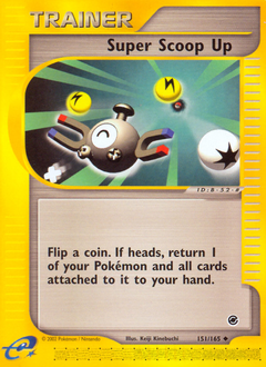 Super Scoop Up z edície Expedition Base Set, karta č.151