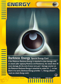 Darkness Energy z edície Expedition Base Set, karta č.158