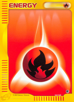 Fire Energy z edície Expedition Base Set, karta č.161