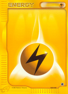 Lightning Energy z edície Expedition Base Set, karta č.163