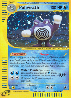 Poliwrath z edície Expedition Base Set, karta č.24