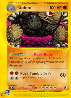 Golem z edície Expedition Base Set, karta č.49