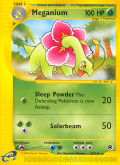 Meganium z edície Expedition Base Set, karta č.53