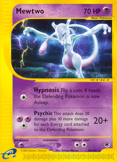 Mewtwo z edície Expedition Base Set, karta č.56
