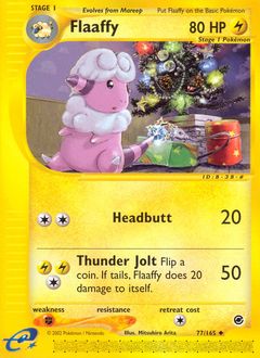 Flaaffy z edície Expedition Base Set, karta č.77