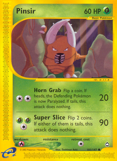 Pinsir z edície Aquapolis, karta č.101