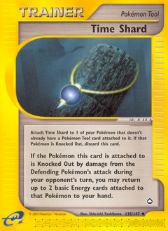 Time Shard z edície Aquapolis, karta č.135
