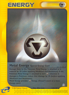 Metal Energy z edície Aquapolis, karta č.143