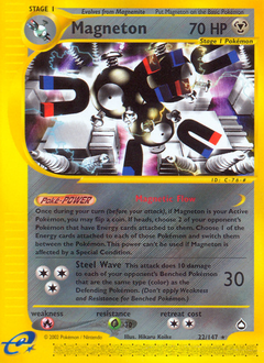 Magneton z edície Aquapolis, karta č.22