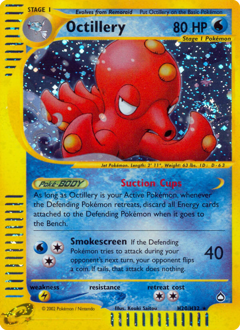 Octillery z edície Aquapolis, karta č.H20