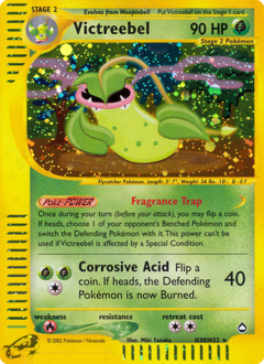 Victreebel, ukážková karta