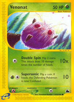 Venonat, ukážková karta
