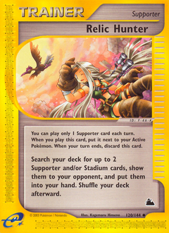 Relic Hunter z edície Skyridge, karta č.120