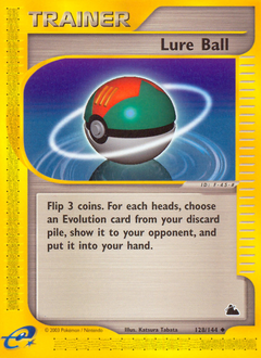 Lure Ball z edície Skyridge, karta č.128