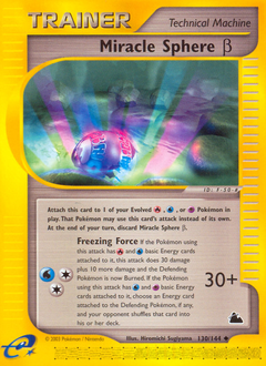 Miracle Sphere β z edície Skyridge, karta č.130