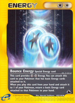 Bounce Energy z edície Skyridge, karta č.142