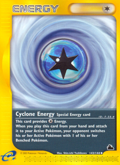 Cyclone Energy z edície Skyridge, karta č.143