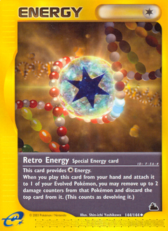 Retro Energy z edície Skyridge, karta č.144