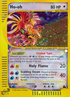 Ho-oh z edície Skyridge, karta č.149