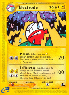 Electrode z edície Skyridge, karta č.36