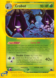 Crobat z edície Skyridge, karta č.6