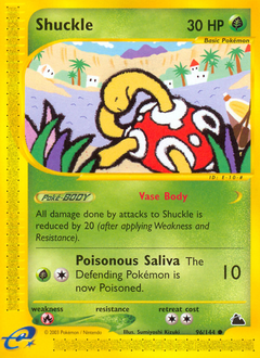 Shuckle z edície Skyridge, karta č.96