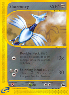 Skarmory z edície Skyridge, karta č.97