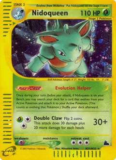 Nidoqueen, ukážková karta