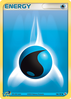 Water Energy z edície Ruby & Sapphire, karta č.106