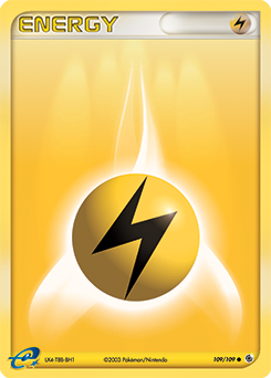Lightning Energy z edície Ruby & Sapphire, karta č.109