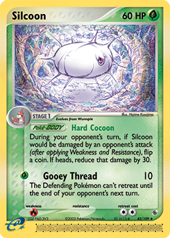 Silcoon z edície Ruby & Sapphire, karta č.43
