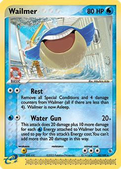 Wailmer z edície Ruby & Sapphire, karta č.48