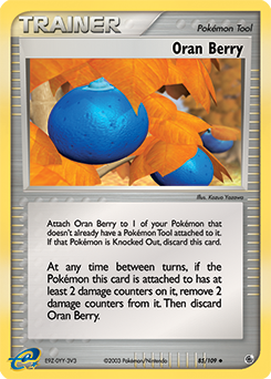 Oran Berry z edície Ruby & Sapphire, karta č.85