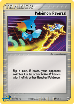 Pokémon Reversal z edície Ruby & Sapphire, karta č.87