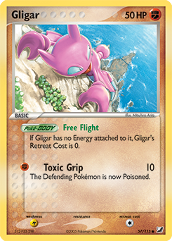 Gligar z edície Unseen Forces, karta č.57