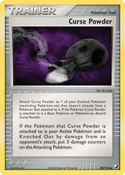 Curse Powder z edície Unseen Forces, karta č.80